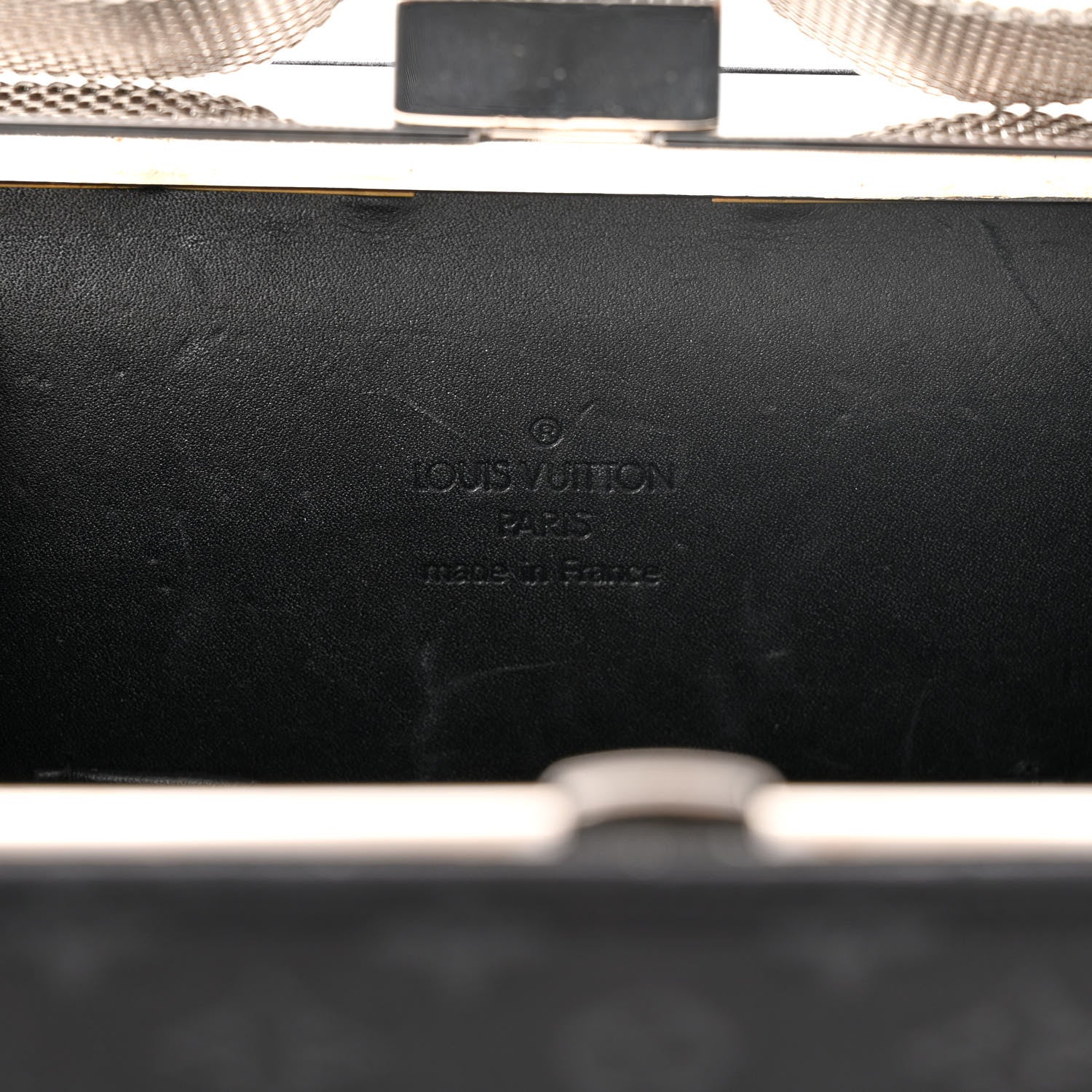 Louis Vuitton Satin Monogram Ange GM Black 7 of 10