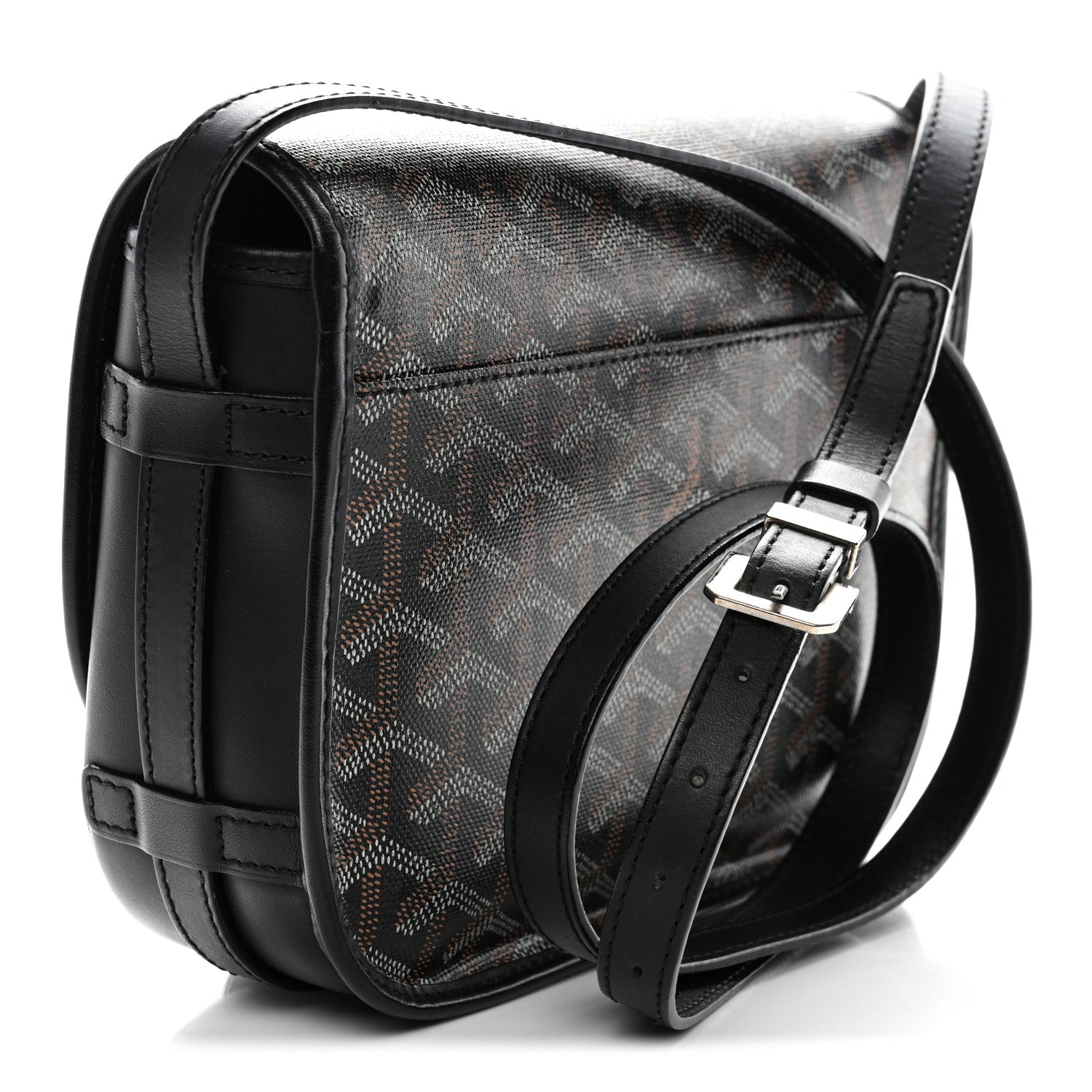 Goyard Goyardine Belvedere PM Messenger Bag Black 6 of 31