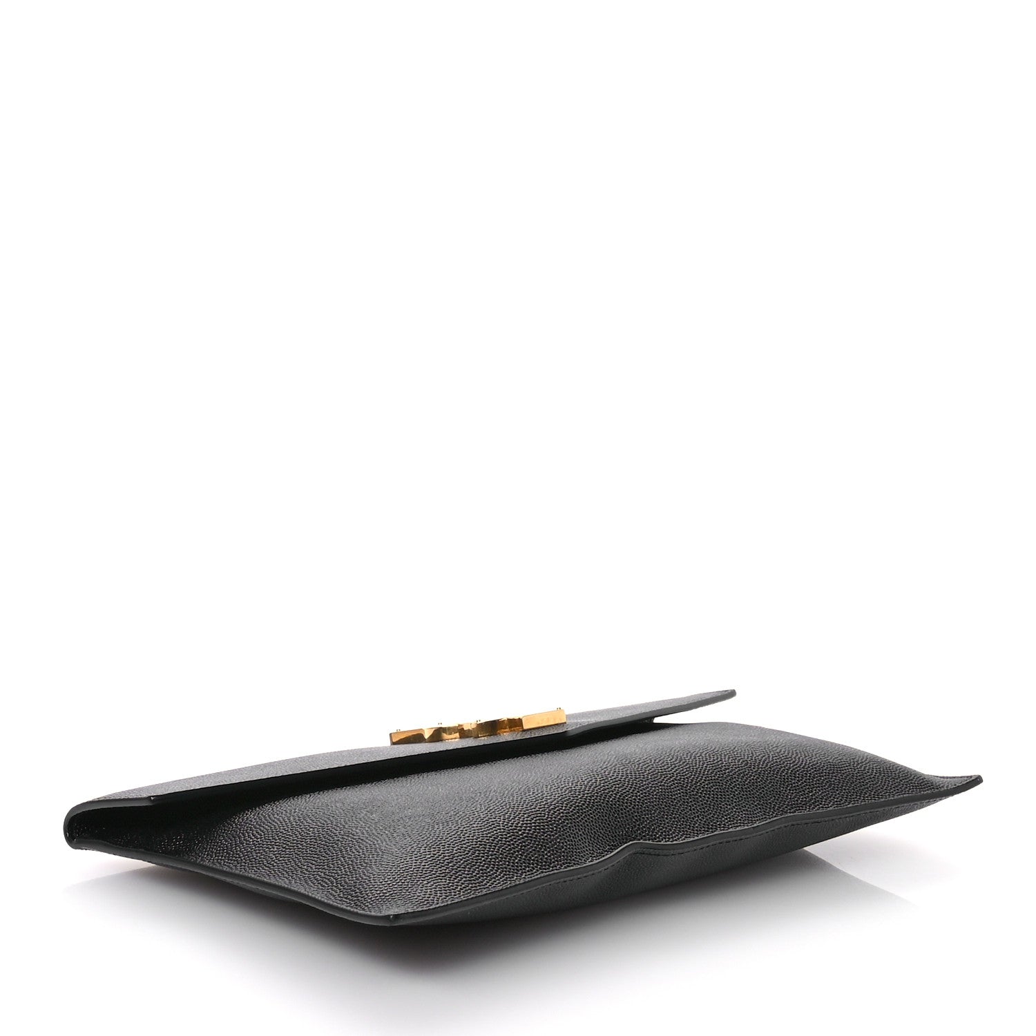 Saint Laurent Grain De Poudre Uptown Pouch Black 4 of 7