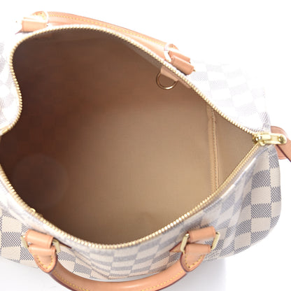 Louis Vuitton Damier Azur Speedy 30 5 of 9