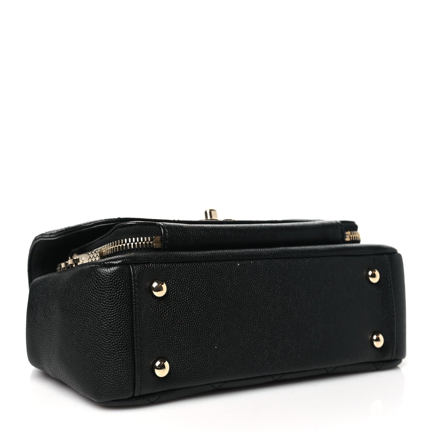 Caviar Quilted Medium Business Affinity Flap Black