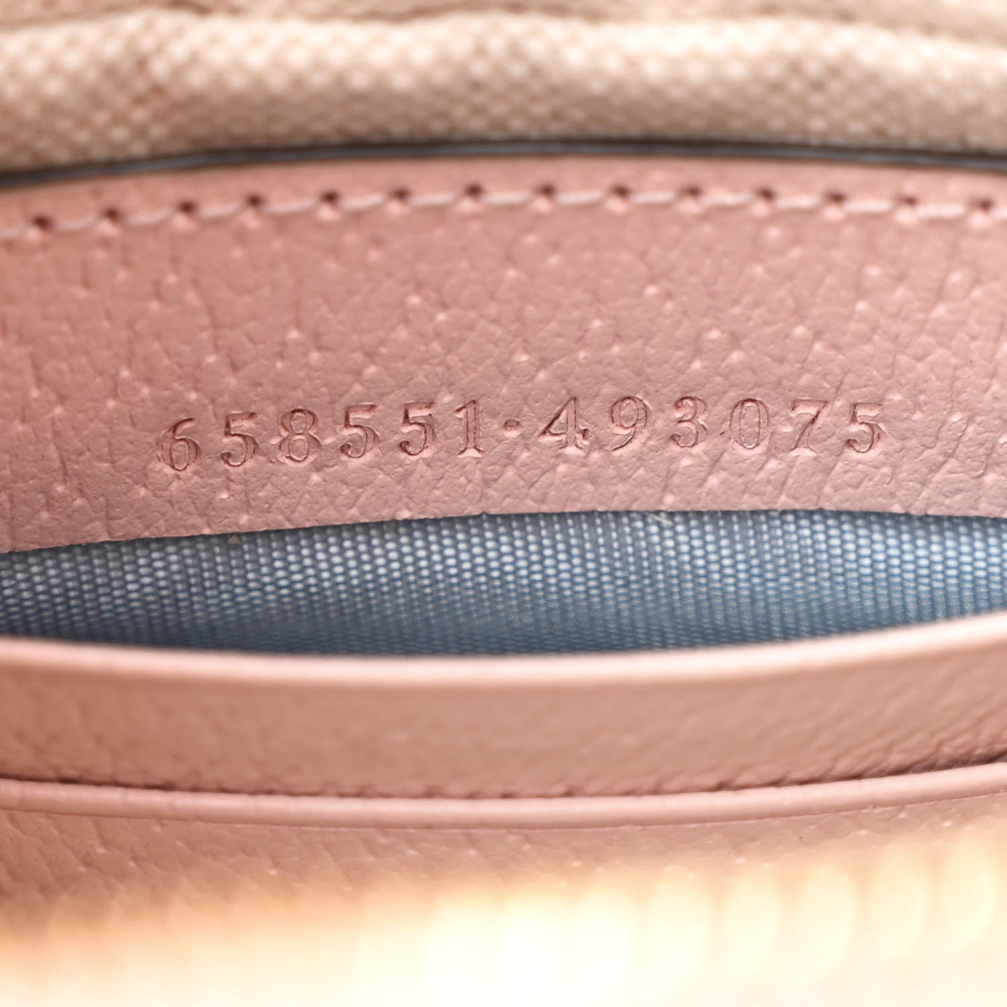 Monogram Jumbo GG Textured Dollar Calfskin Mini Ophidia Half Moon Hobo Beige Perfect Pink