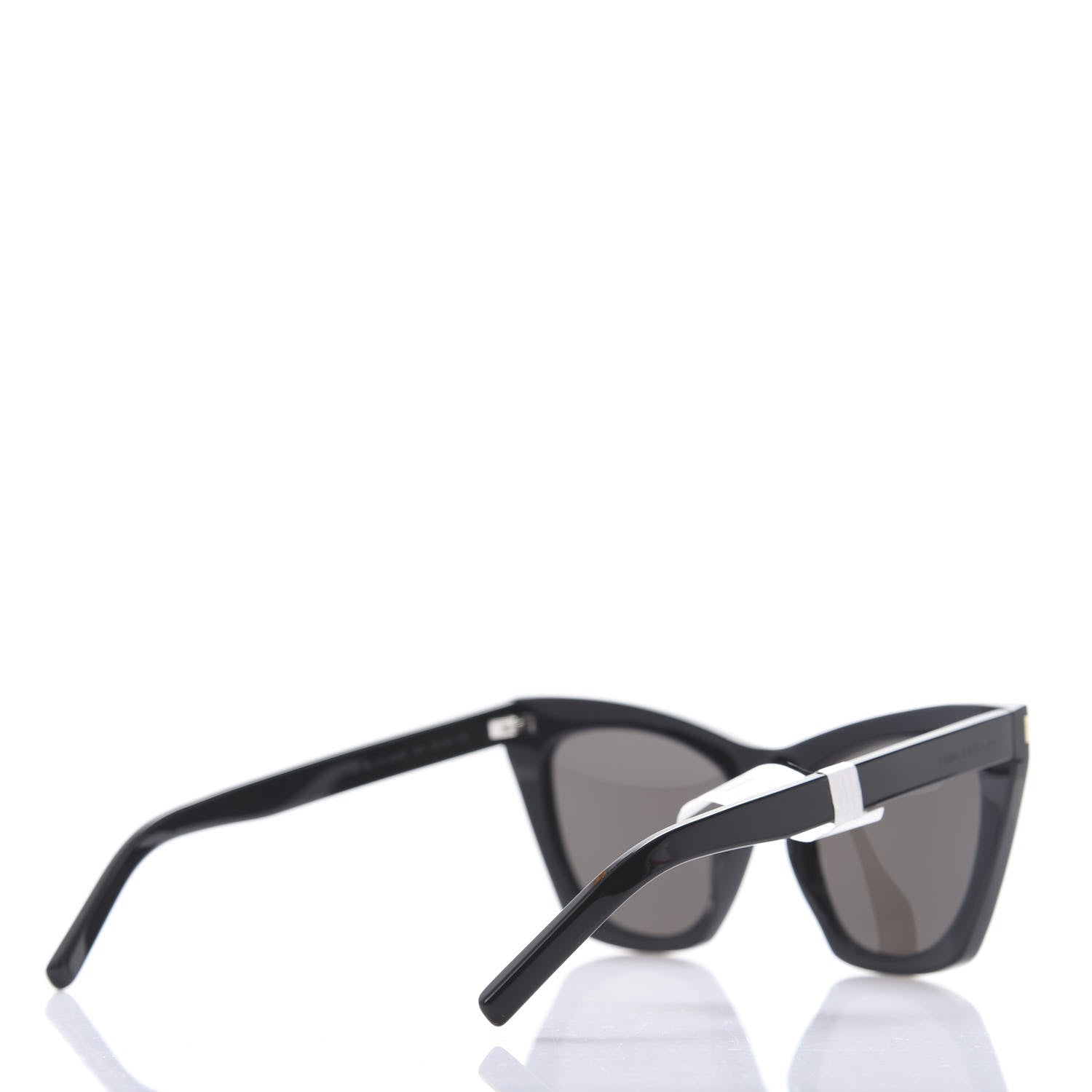 Saint Laurent New Wave SL214 Kate Cat Eye Sunglasses Black 4 of 7