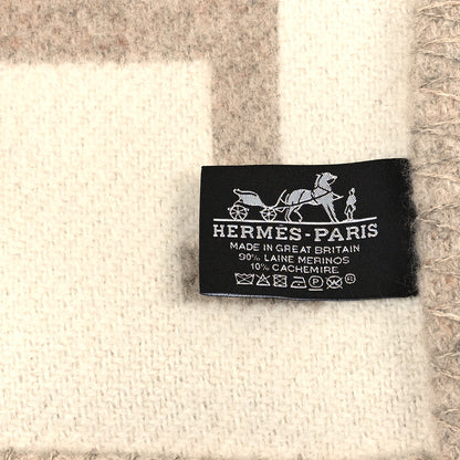Hermes Wool Cashmere Avalon III Blanket Coco Camomille 3 of 3