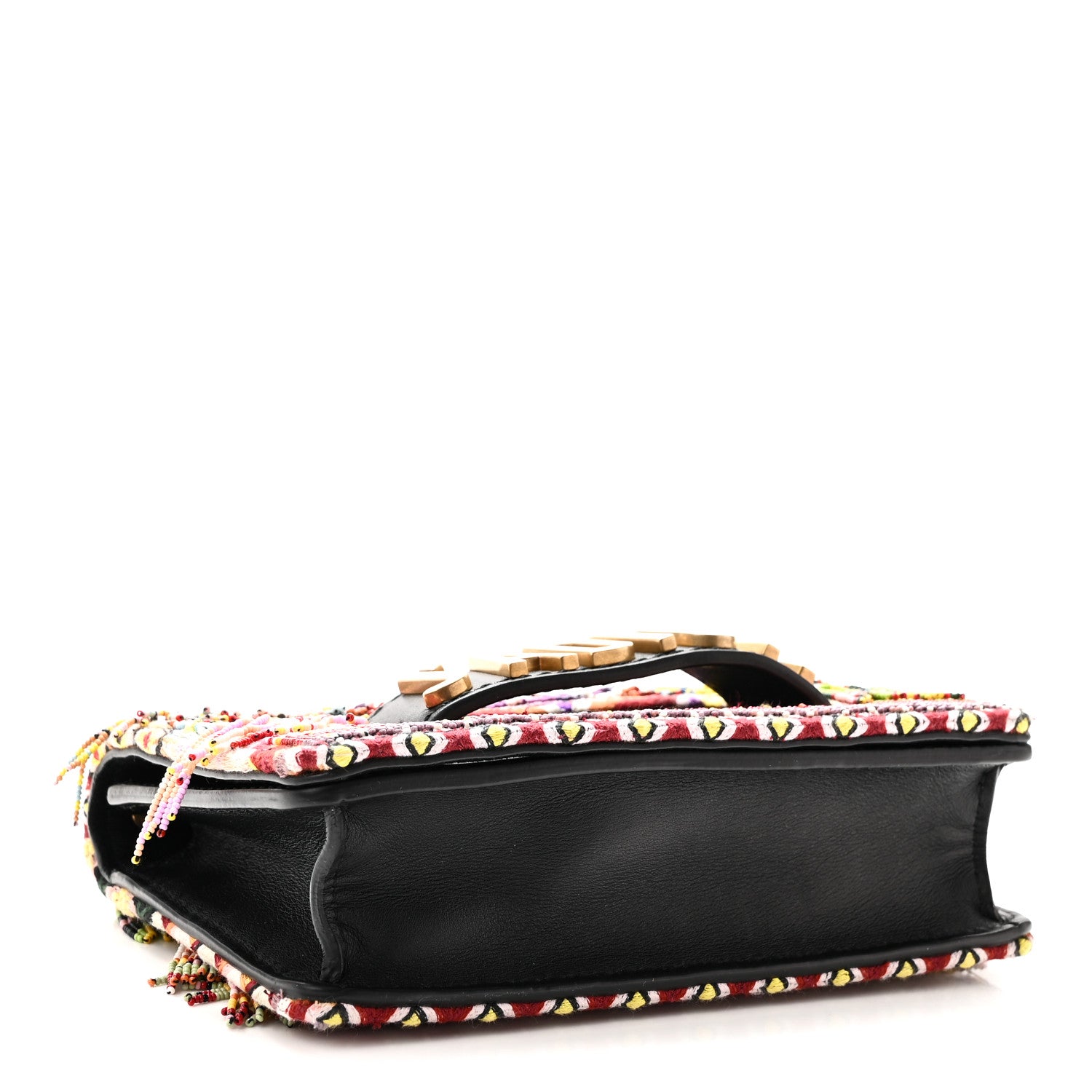 Christian Dior Lambskin Beaded Mini J'Adior Chain Flap Bag Multicolor 4 of 9