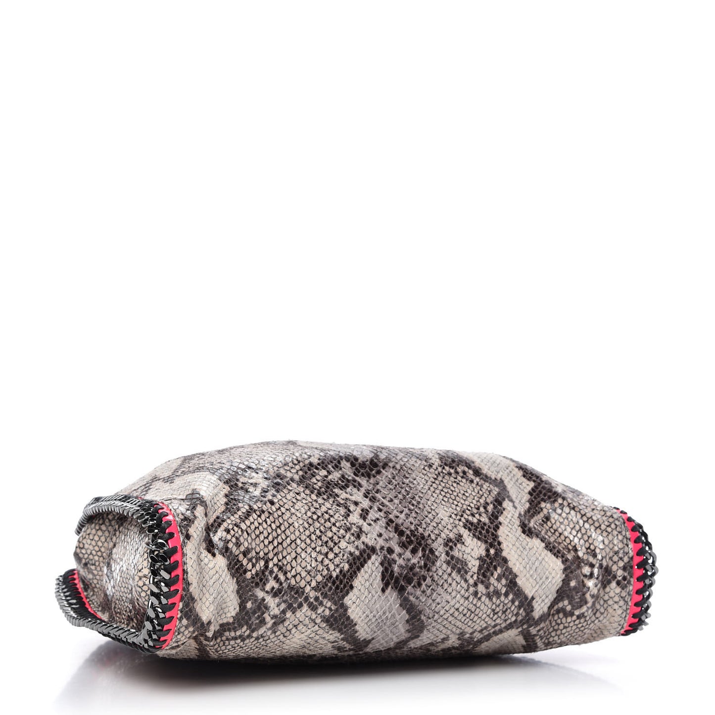 Eco Python Small Falabella Tote Chalk Pink
