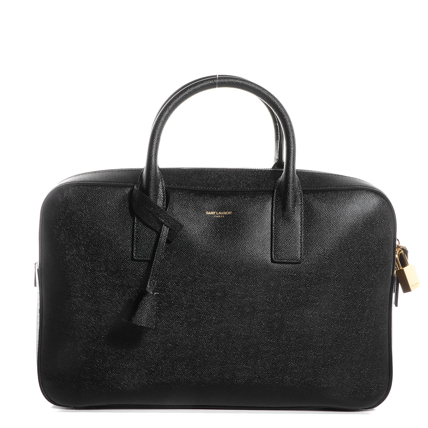 Grain de Poudre Medium Museum Briefcase Black