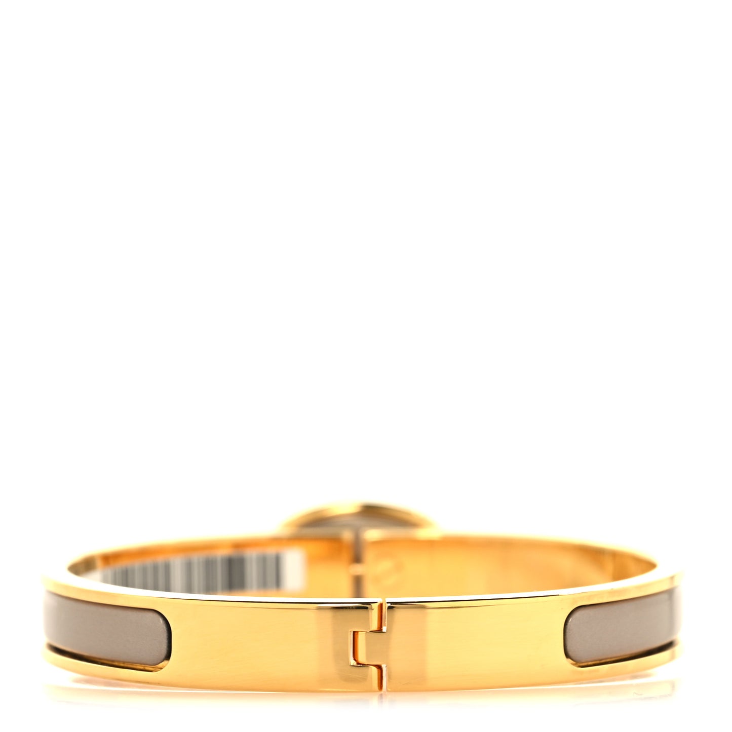 Enamel Mini Clic Chaine d'Ancre Bracelet PM Marron Glace