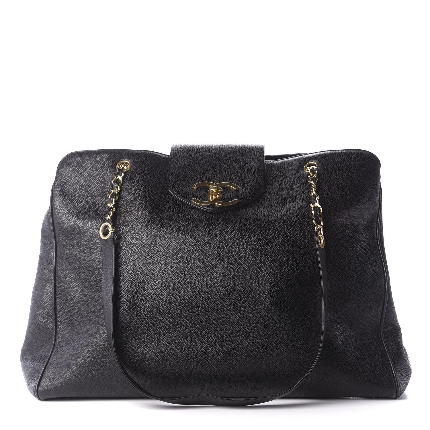 Chanel Caviar XL Weekender Bag Black 1 of 11