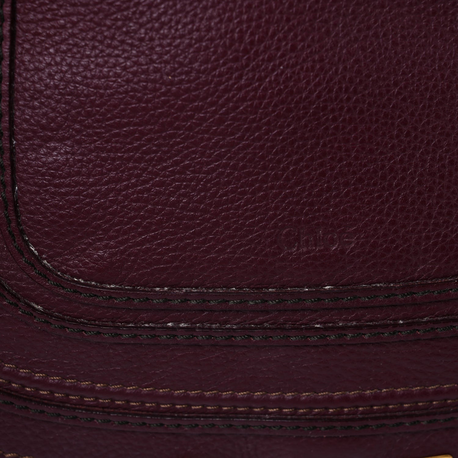 Chloe Calfskin Medium Marcie Satchel Dark Velvet 15 of 21