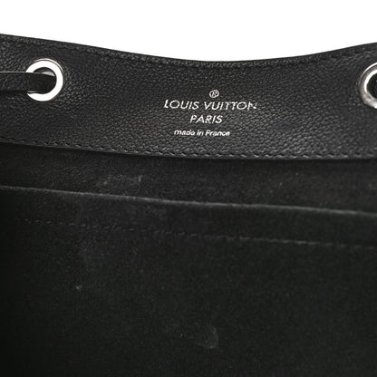 Louis Vuitton Calfskin Lockme Backpack Black 6 of 10