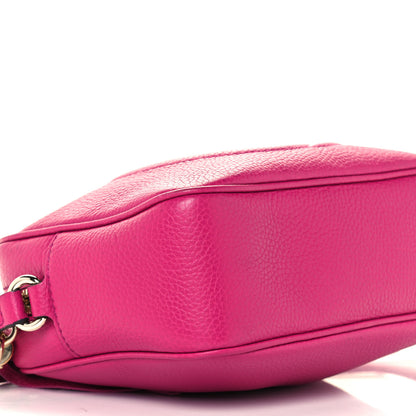 Gucci Cellarius Calfskin Small Soho Disco Bag Bright Bouganville 10 of 11