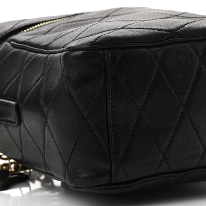 Saint Laurent Lambskin Quilted Vanity Bag Black 9 of 10