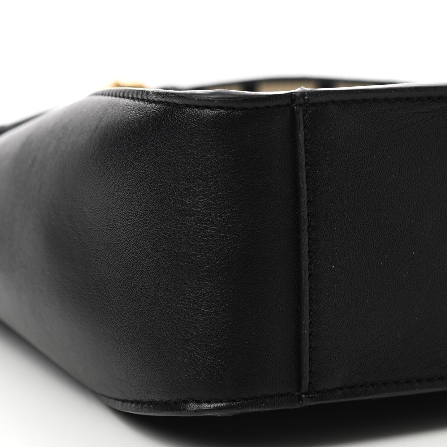 Eco Alter Nappa Perforated Logo Mini Crossbody Black