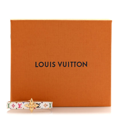 Louis Vuitton LV X TM Monogram Multicolor Mini Flowergram Bracelet 17 White 7 of 7