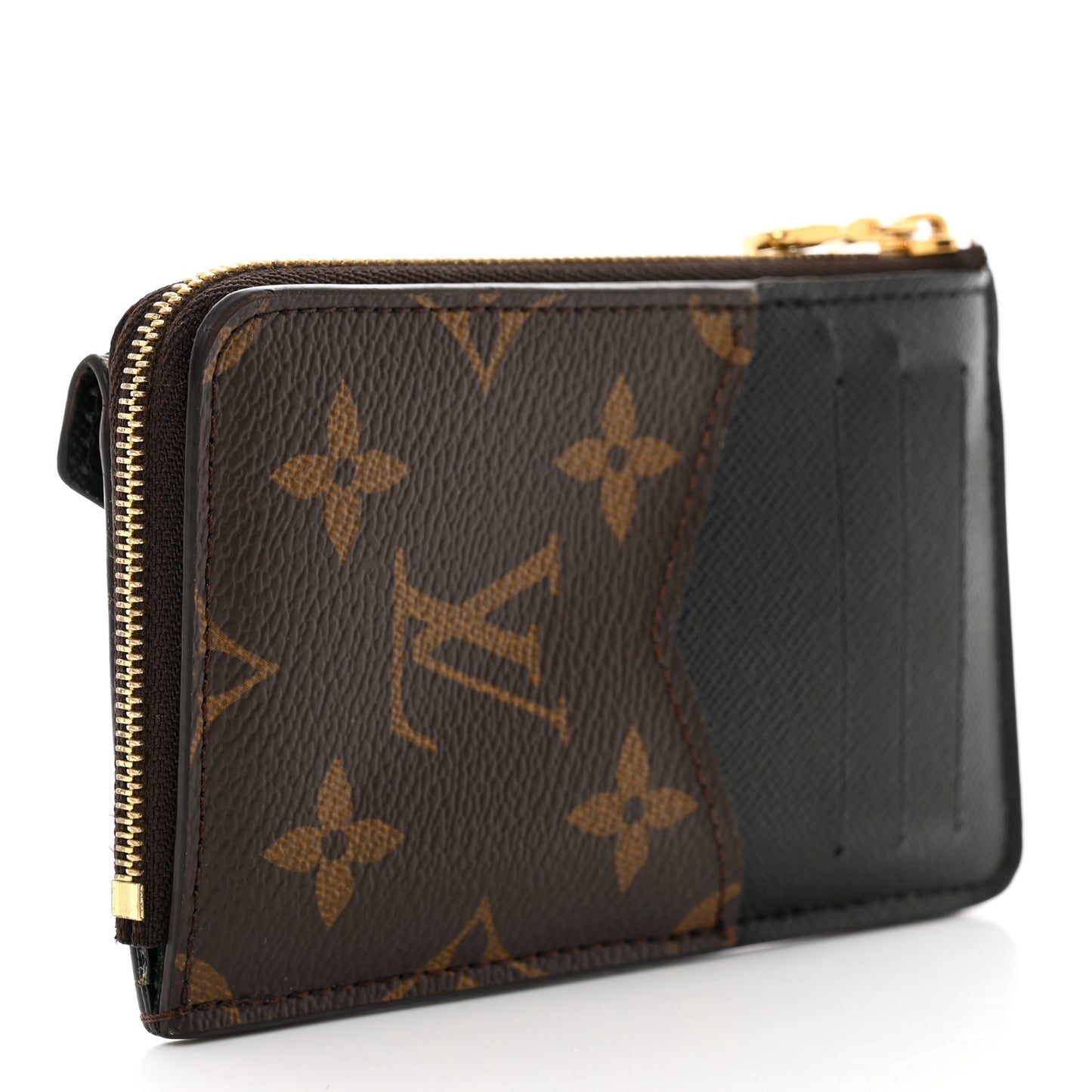 Monogram Recto Verso Card Holder Black