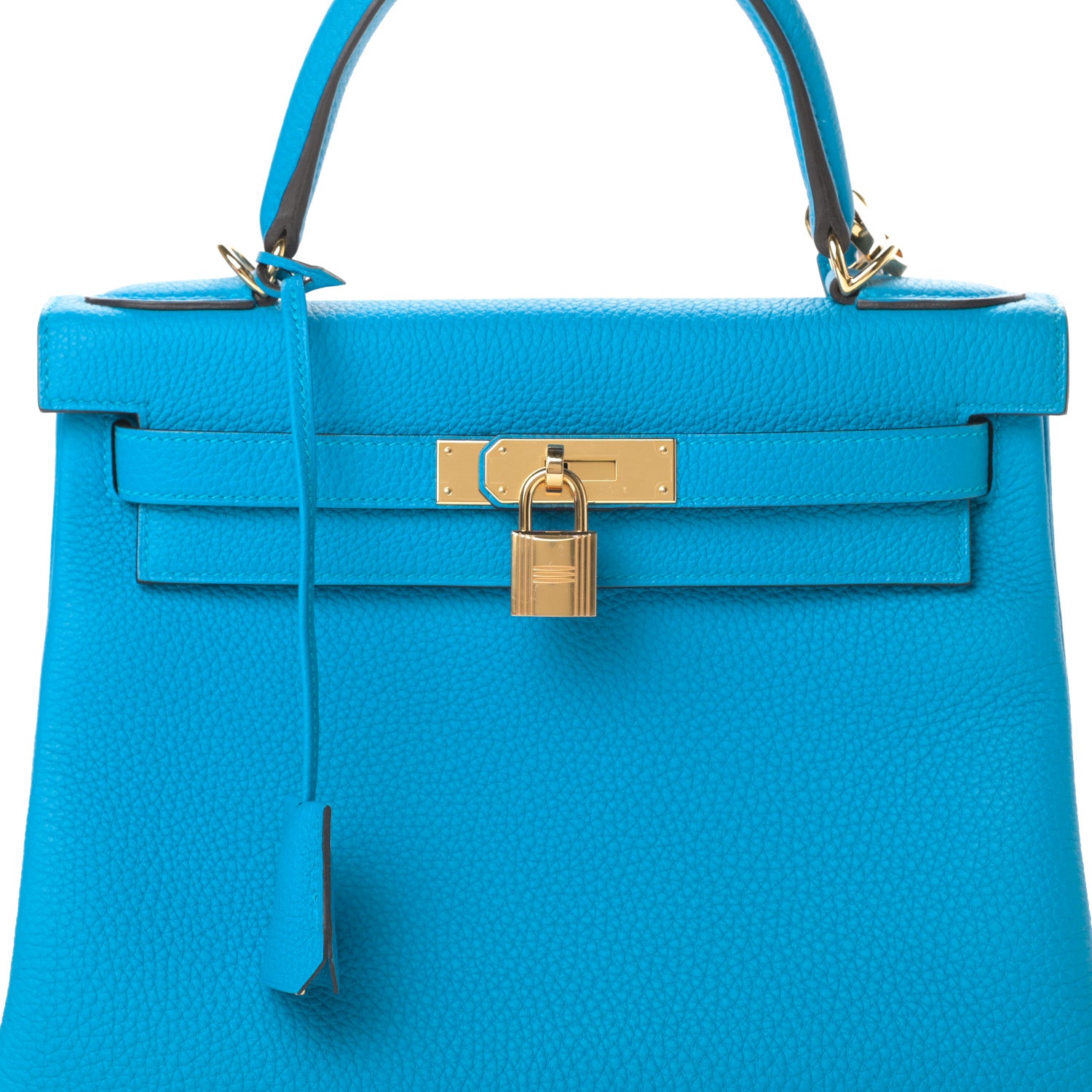 Hermes Togo Kelly Retourne 28 Bleu Zanzibar 8 of 11