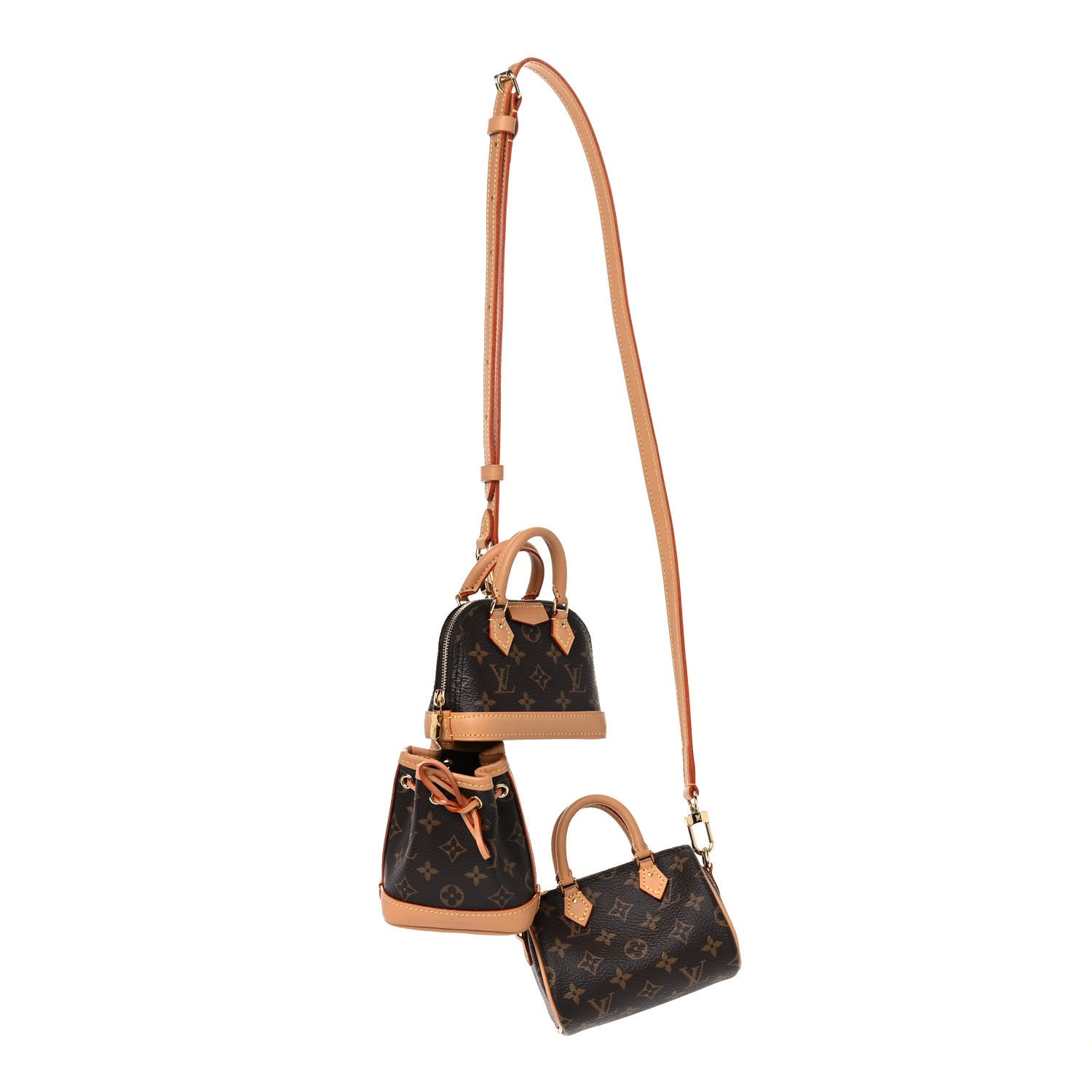 Louis Vuitton Monogram Trio Mini Icones 1 of 8