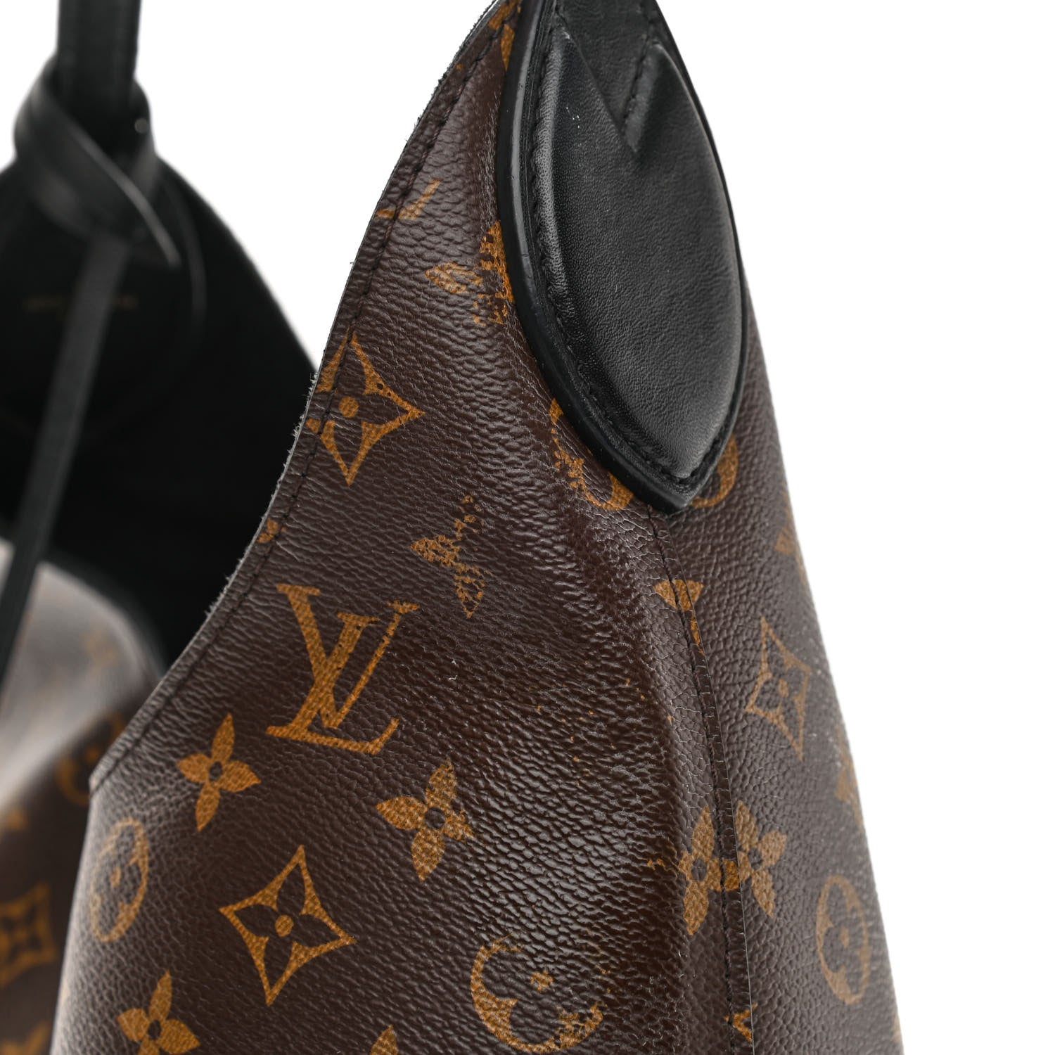 Louis Vuitton Monogram Flower Hobo Black 25 of 28