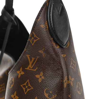 Louis Vuitton Monogram Flower Hobo Black 25 of 28