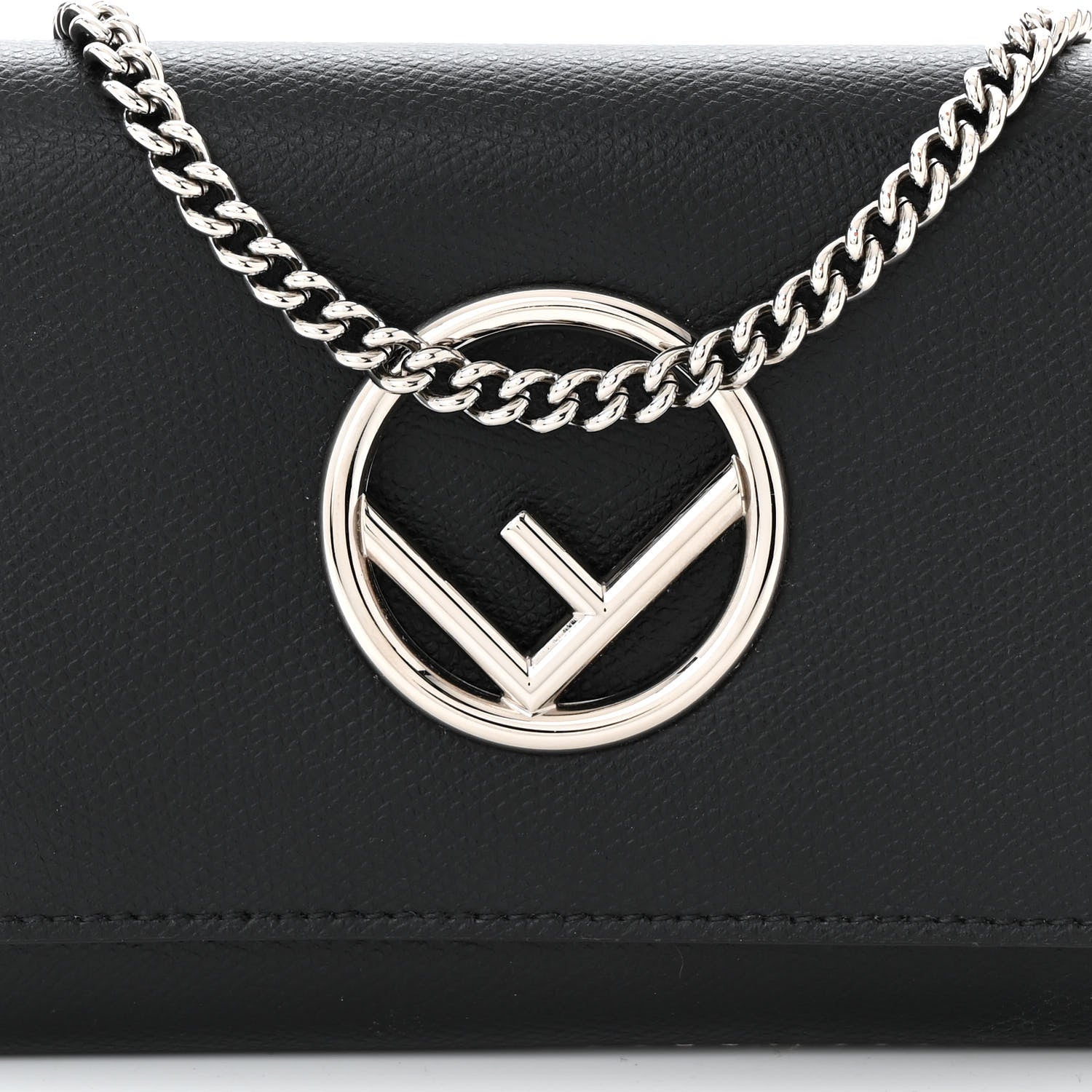 Fendi Vitello Cruise F is Fendi Wallet On Chain Black 8 of 11