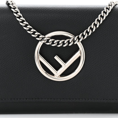 Fendi Vitello Cruise F is Fendi Wallet On Chain Black 8 of 11