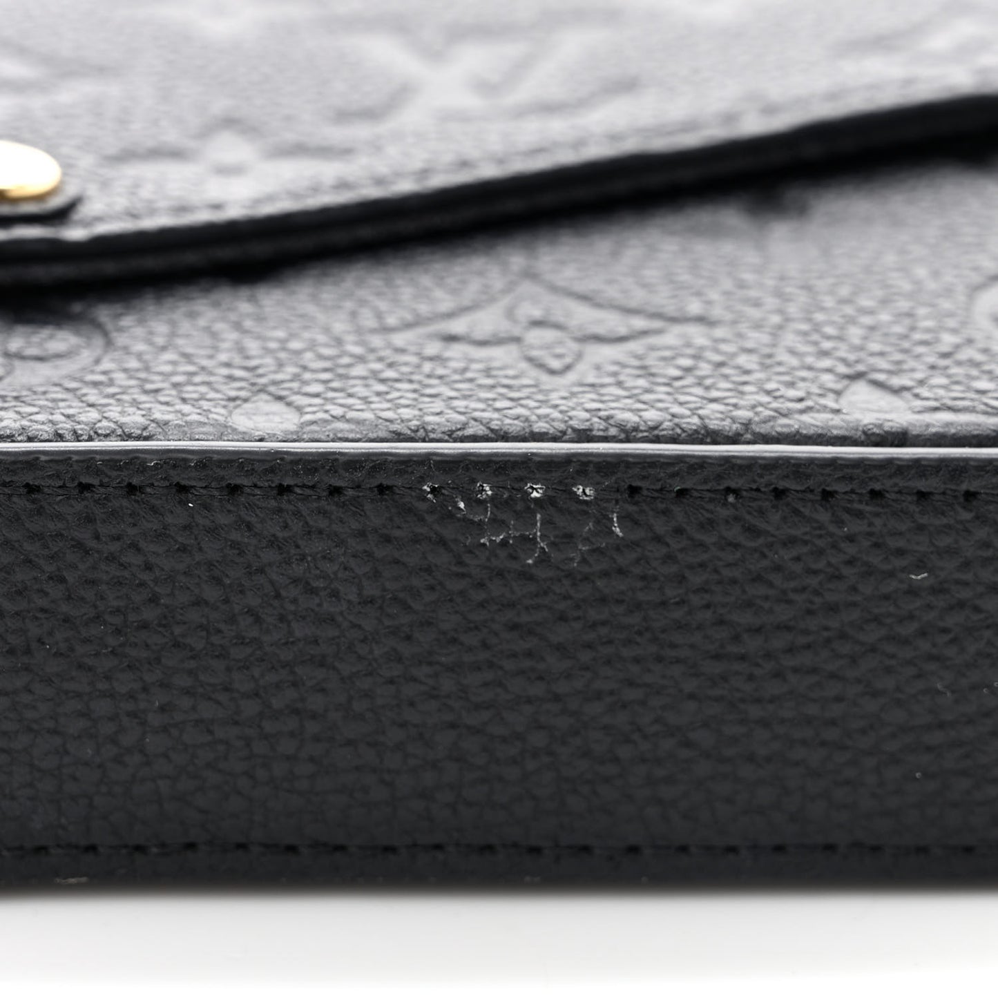 Empreinte Pochette Felicie Chain Wallet Black