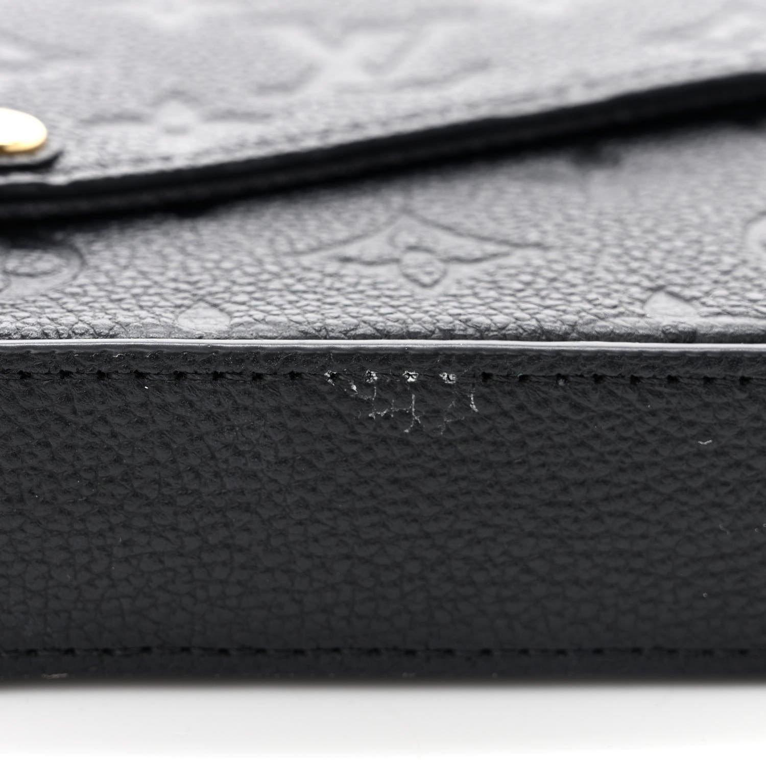 Louis Vuitton Empreinte Pochette Felicie Chain Wallet Black 14 of 14