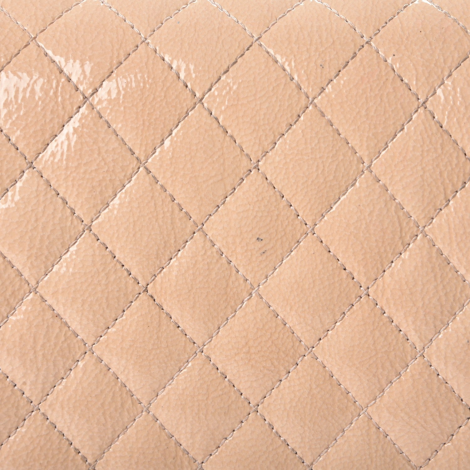 Chanel Patent Goatskin Quilted New Medium Boy Flap Beige Clair 12 of 15