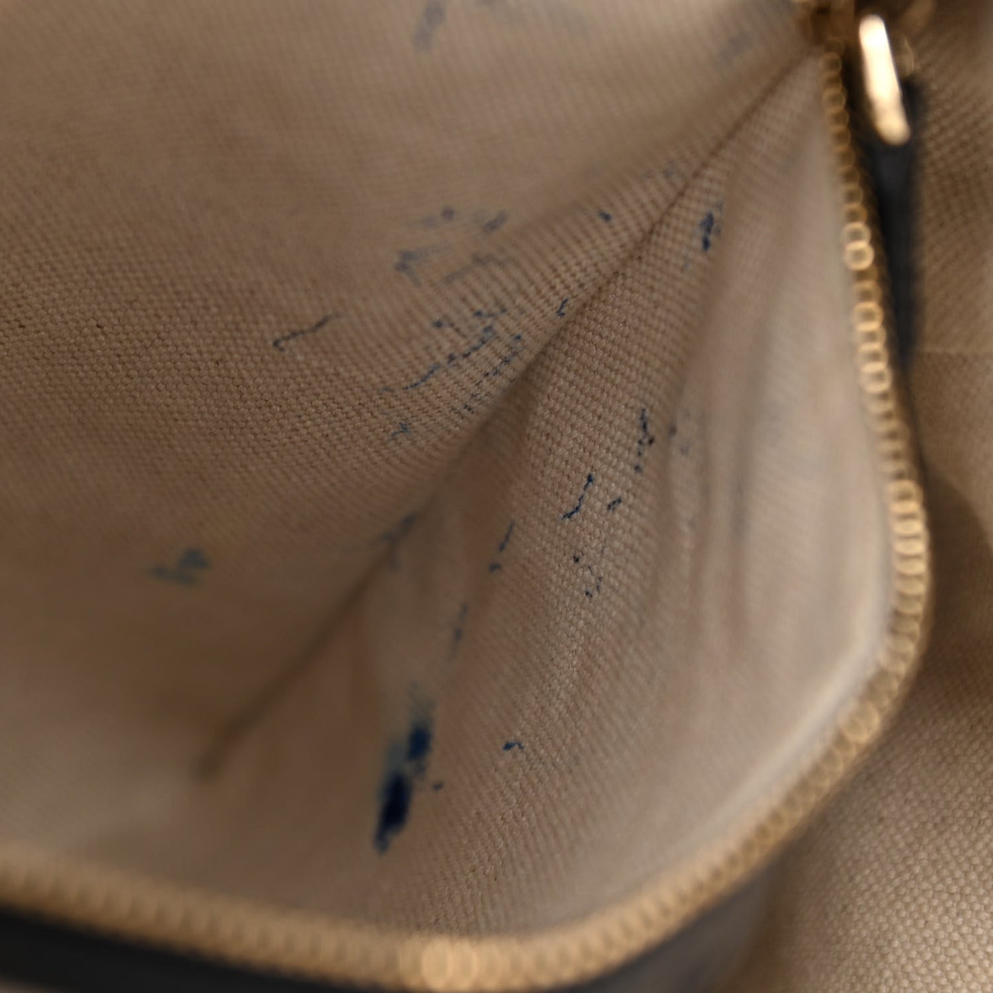 Monogram Vintage Web Medium Hobo Navy