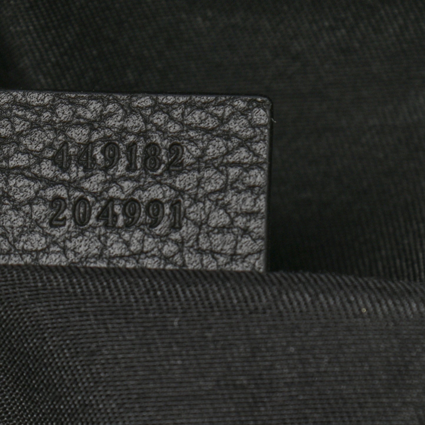 Nylon Monogram Fanny Pack Belt Bag Black