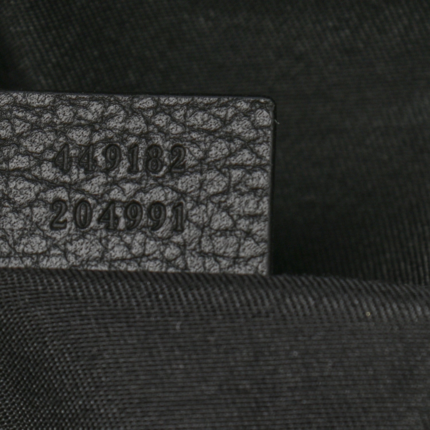 Gucci Nylon Monogram Fanny Pack Belt Bag Black 7 of 12