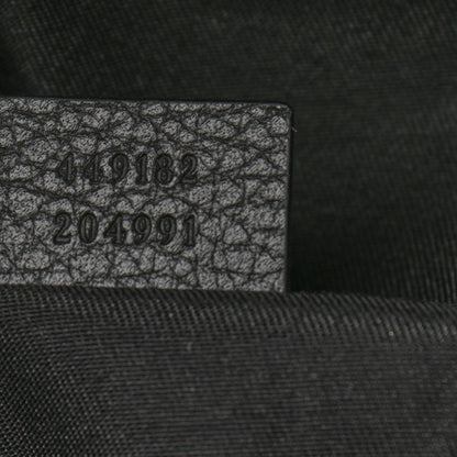 Gucci Nylon Monogram Fanny Pack Belt Bag Black 7 of 12