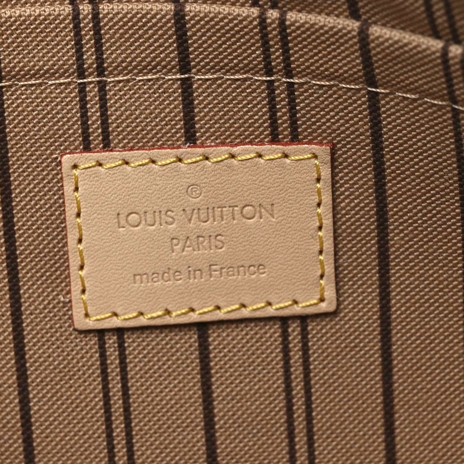 Louis Vuitton Monogram Neverfull MM GM Pochette 6 of 6