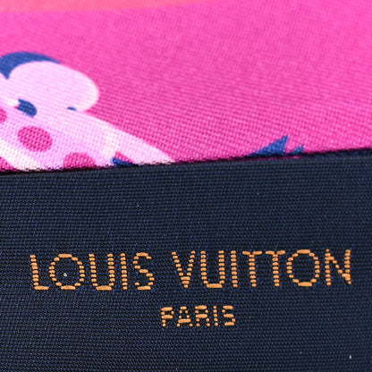 Louis Vuitton Silk Pop Monogram BB Bandeau Magenta 3 of 4