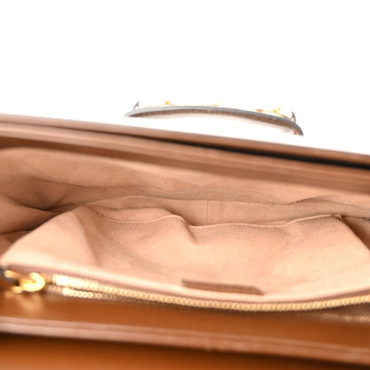 Gucci GG Supreme Monogram Horsebit 1955 Shoulder Bag Beige Brown Sugar 5 of 10