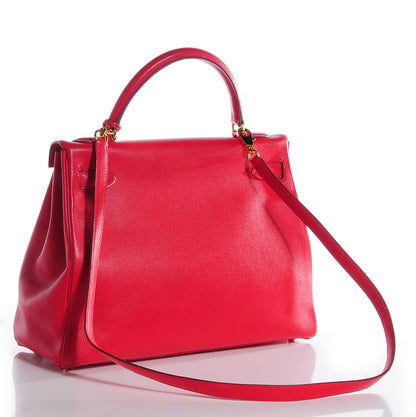 Hermes Gulliver Kelly Retourne 32 Rouge Vif 17 of 27