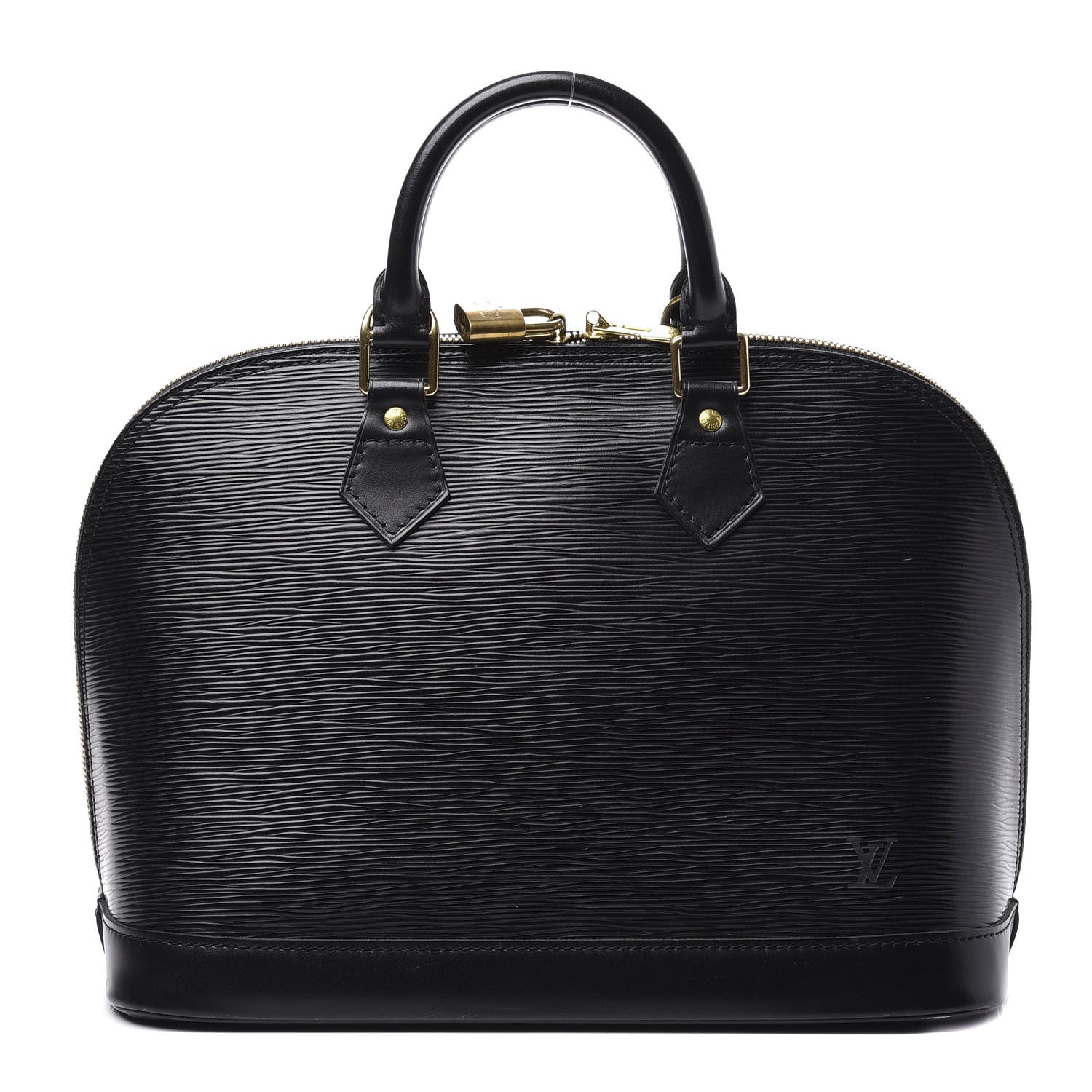 Louis Vuitton Epi Alma MM Black 1 of 12