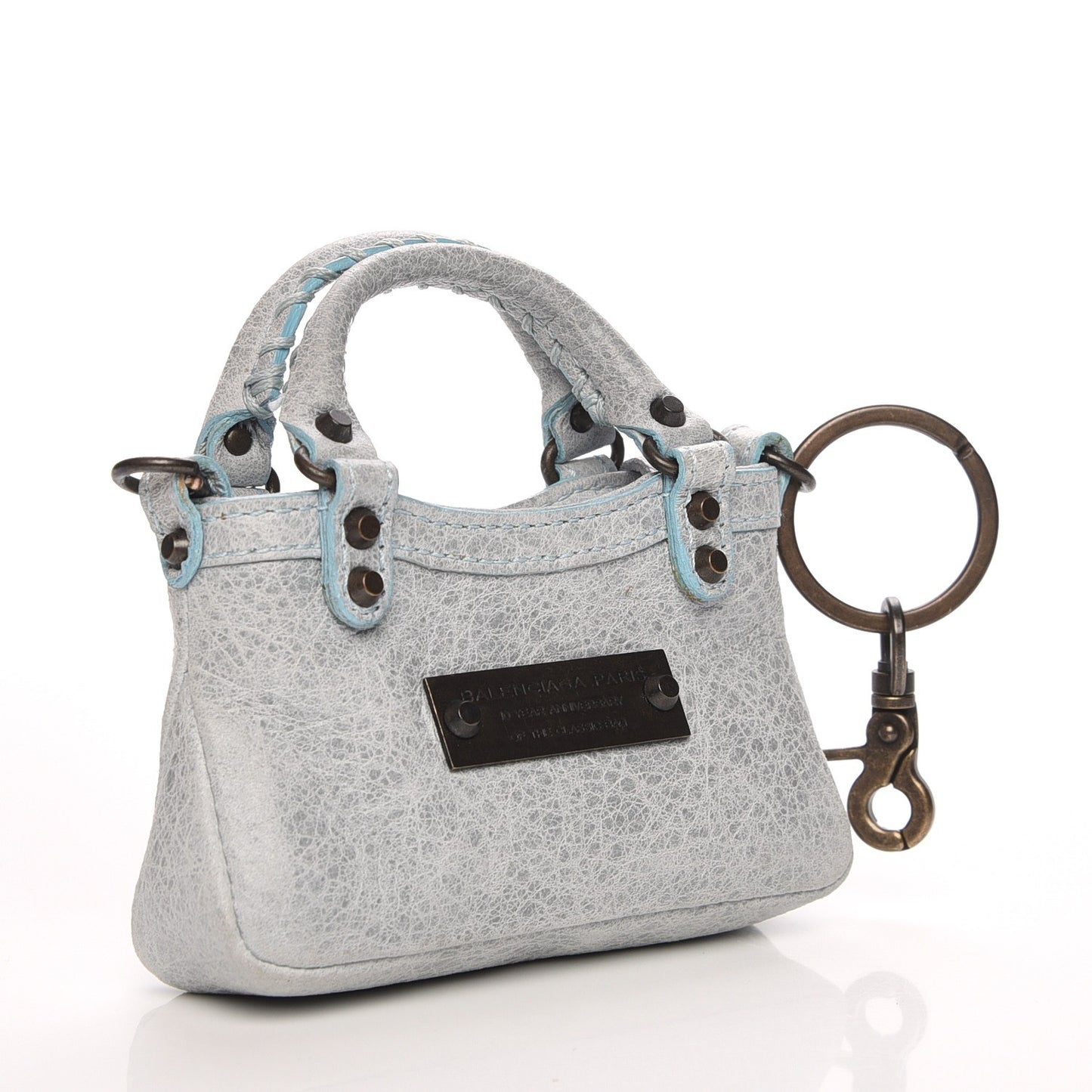 Agneau Classic Hardware Mini First Bag Charm