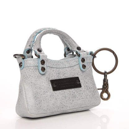 Balenciaga Agneau Classic Hardware Mini First Bag Charm 3 of 7