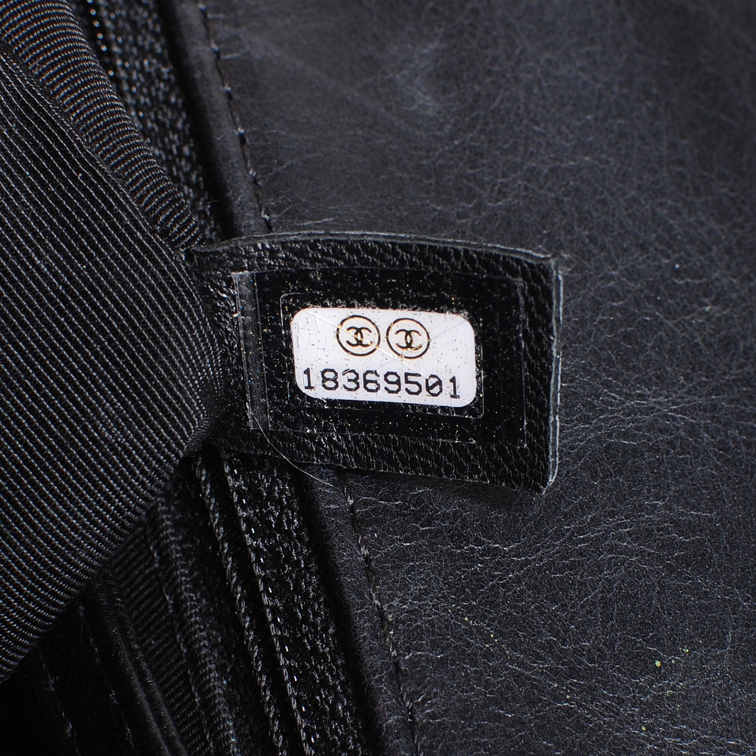 Chanel Calfskin Double Stitch Large Boy Flap Black 7 of 7