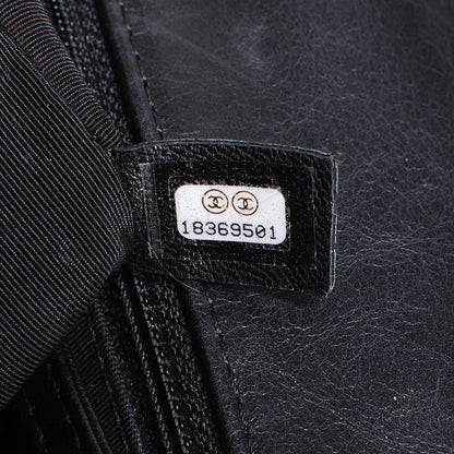 Chanel Calfskin Double Stitch Large Boy Flap Black 7 of 7