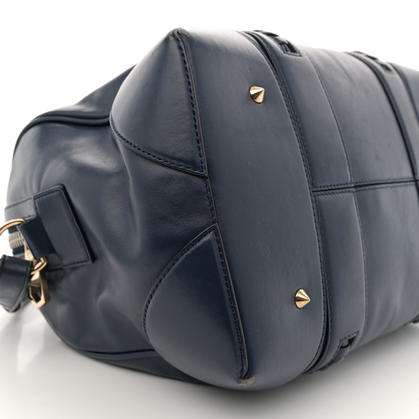 Calfskin Braided Medium Lucrezia Blue