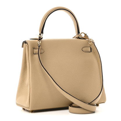 Hermes Togo Kelly Retourne 25 Trench 3 of 11