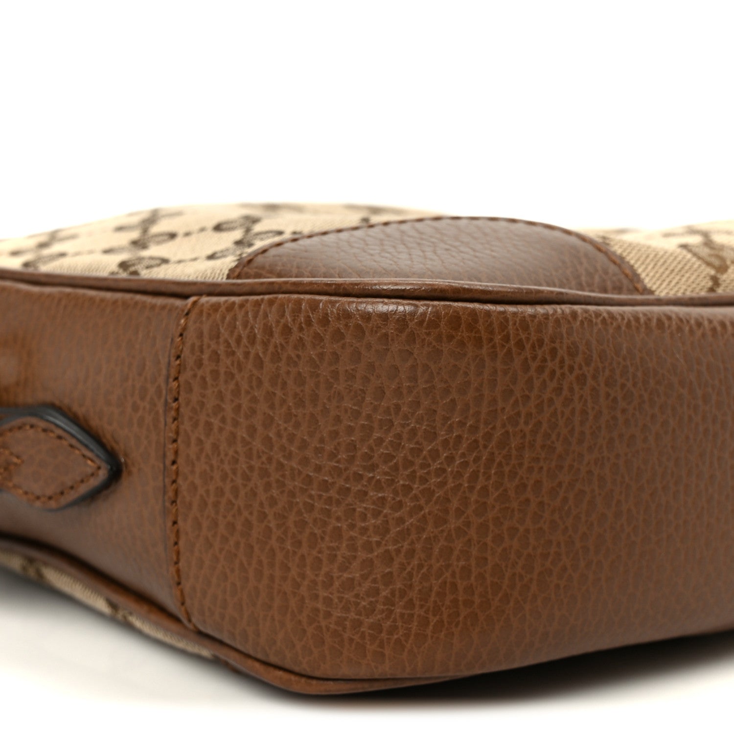 Gucci Monogram Mini Bree Messenger Bag Beige Tabacco 9 of 10