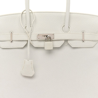 Hermes Togo Birkin 35 White 8 of 17