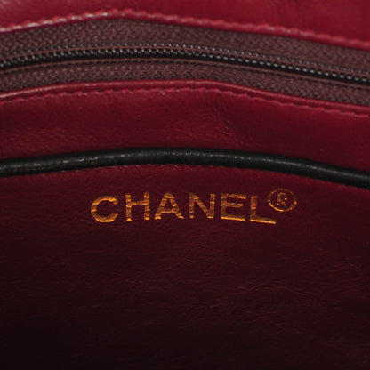 Chanel Lambskin Quilted Shoulder Bag Black 7 of 9