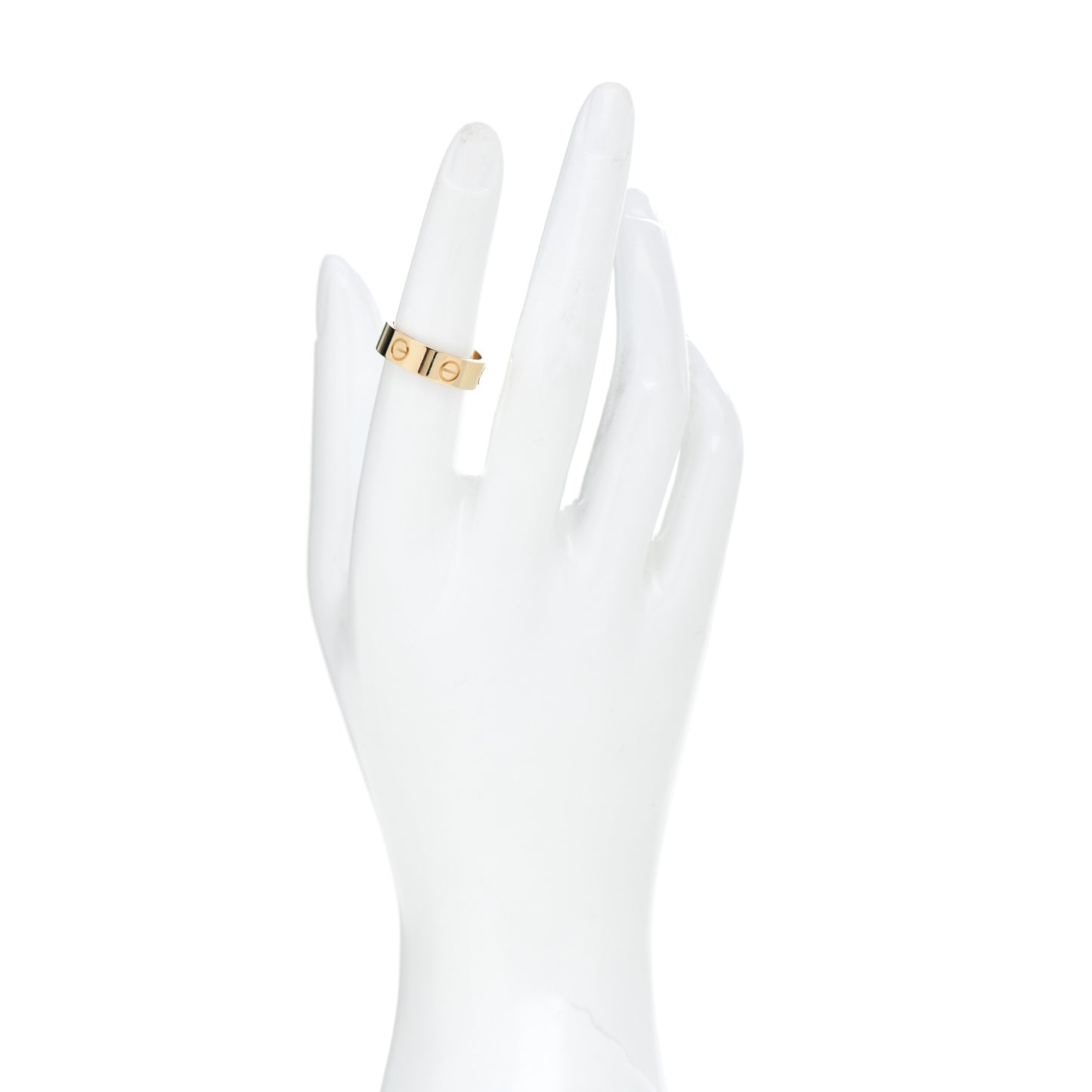 18K Yellow Gold 5.5mm LOVE Ring 53 6.25