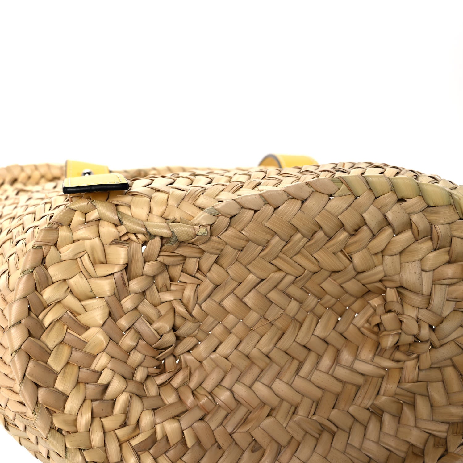 Loewe Raffia Basket Tote Bag Natural Yellow 9 of 9