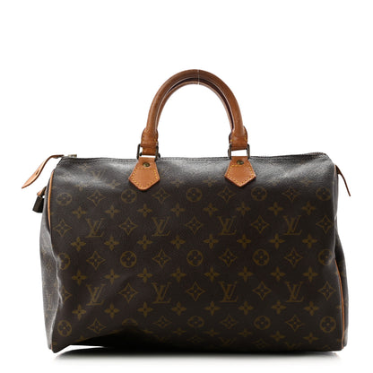 Louis Vuitton Monogram Speedy 35 1 of 15